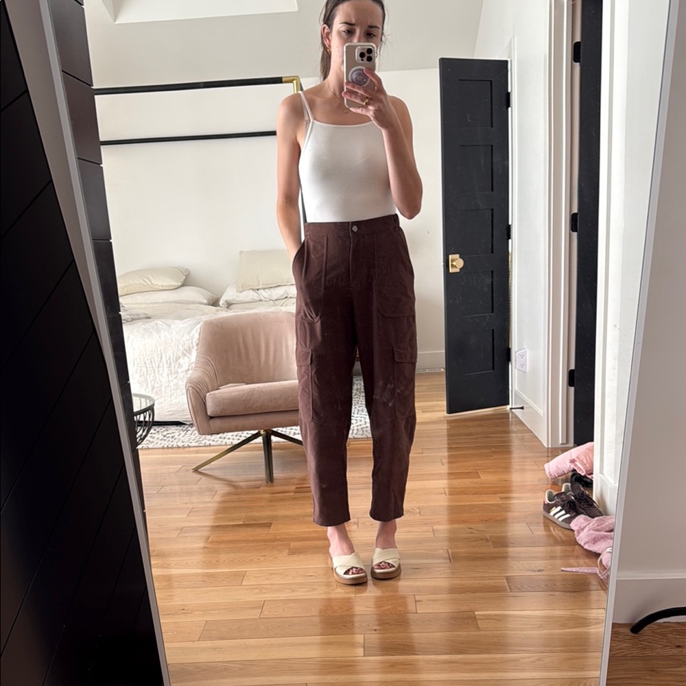Lululemon Athletica Dark Brown Cropped Pants